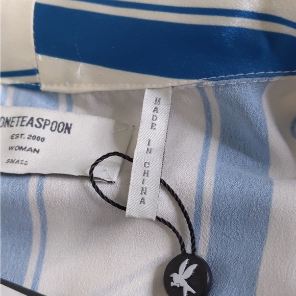 2x 👯‍♀️Host Pick⚡️One Teaspoon Cocktail Stripe Brooklyn Jumpsuit - Picture 10 of 12